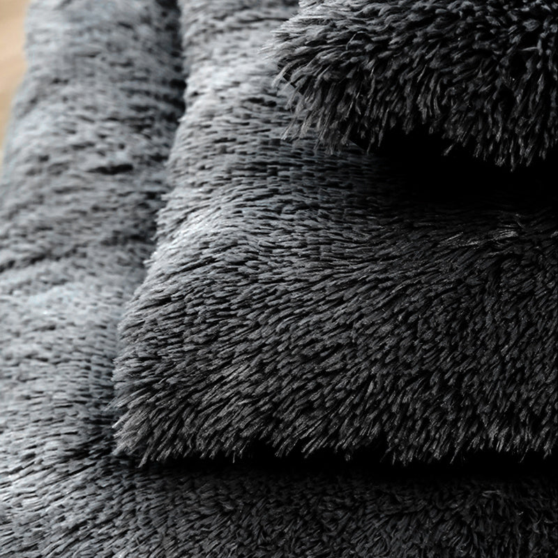 Cozy 1pc Plush Pet Cushion for Comfort & Coziness