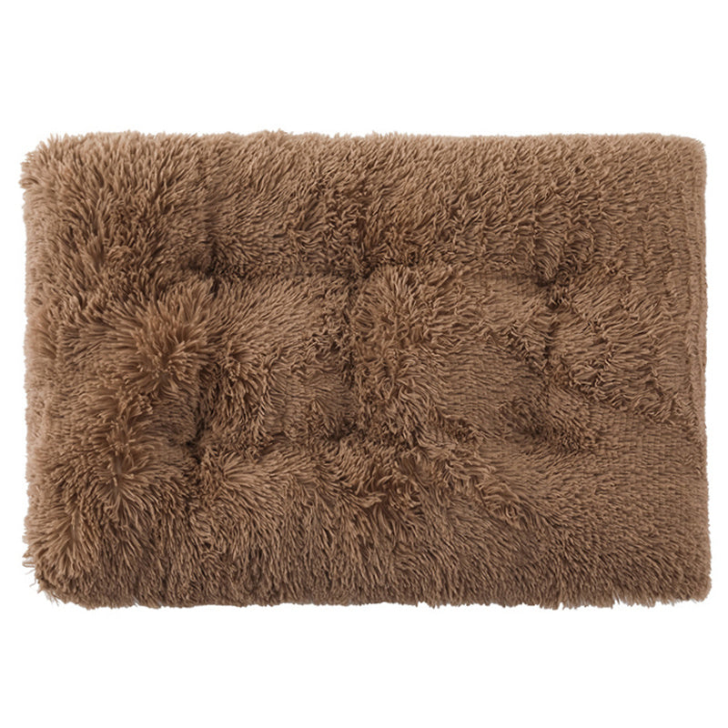 Cozy 1pc Plush Pet Cushion for Comfort & Coziness