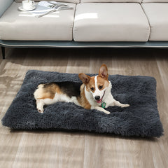 Cozy 1pc Plush Pet Cushion for Comfort & Coziness