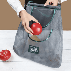 2pcs Hanging Mesh Bags Onion Ginger Garlic Storage