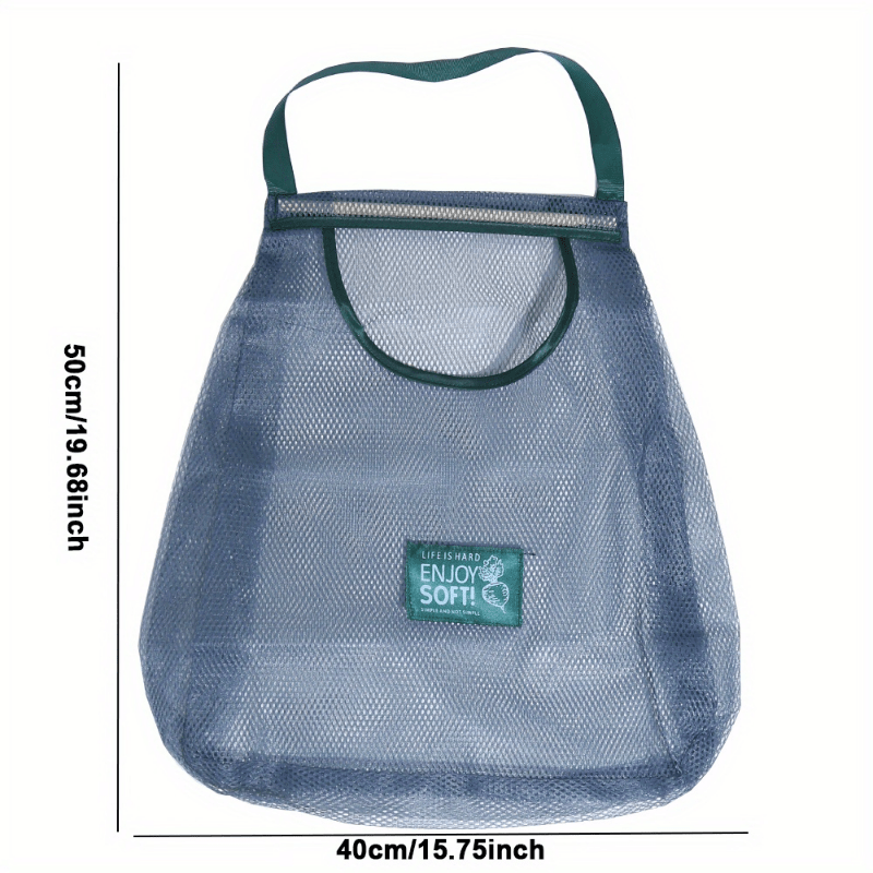 2pcs Hanging Mesh Bags Onion Ginger Garlic Storage