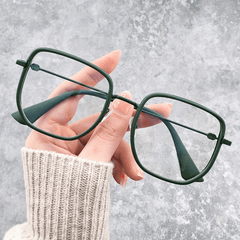 Square Anti Light Glasses Lightweight Spectacles Frame