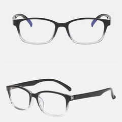 Anti Light Glasses For Students Gradient Reading Spectacles Frame