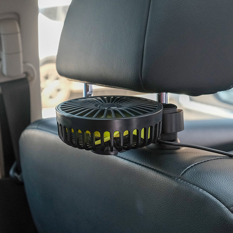 Car Suction Cup Rear Seat Fan