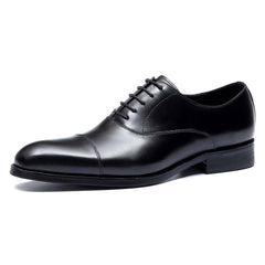 Men's Lace Up Oxford Shoes Non Slip Formal Wear for Wedding Business