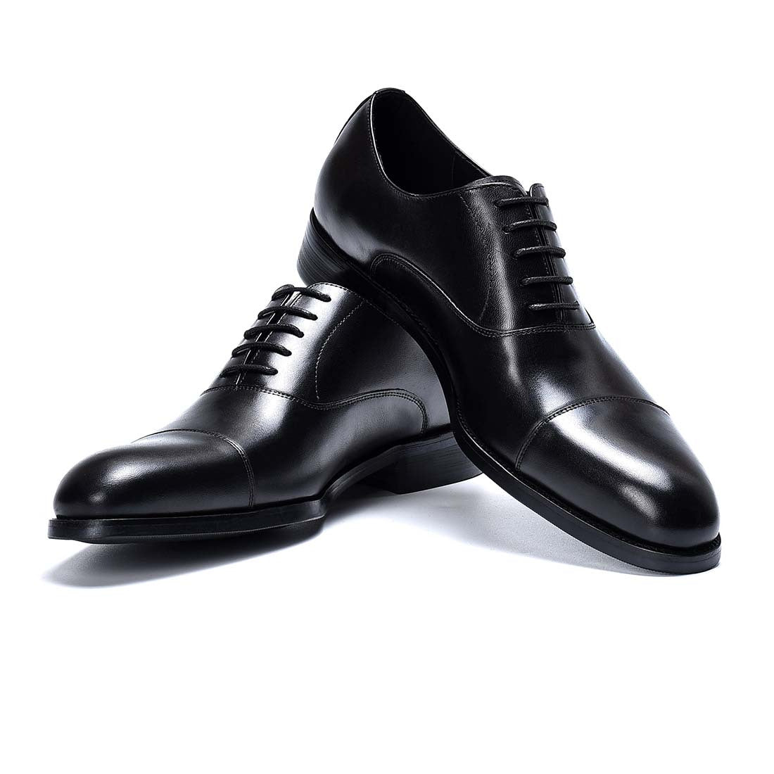 Men's Lace Up Oxford Shoes Non Slip Formal Wear for Wedding Business