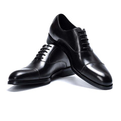Men's Lace Up Oxford Shoes Non Slip Formal Wear for Wedding Business