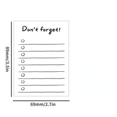 50 Sheets Creative Stationery Memo Pads Scrapbooking Sticky Notes