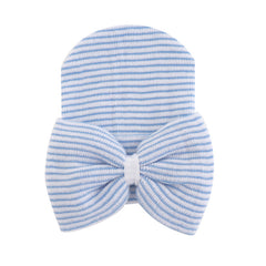 Soft Baby Girls Bow Beanie Cap for Newborn Infant