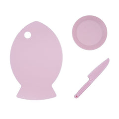 Children's Fish Shaped Fruit Serving Board Set