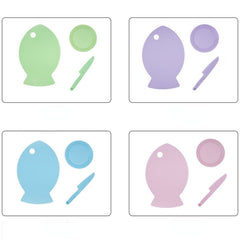 Children's Fish Shaped Fruit Serving Board Set
