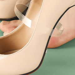 Invisible Silicone Shoelaces Transparent Non Falling Shoes High Heels Elastic