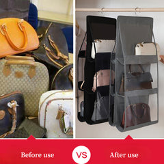Handbag Storage Organizer Hanging Bag Dust Cover Shelf