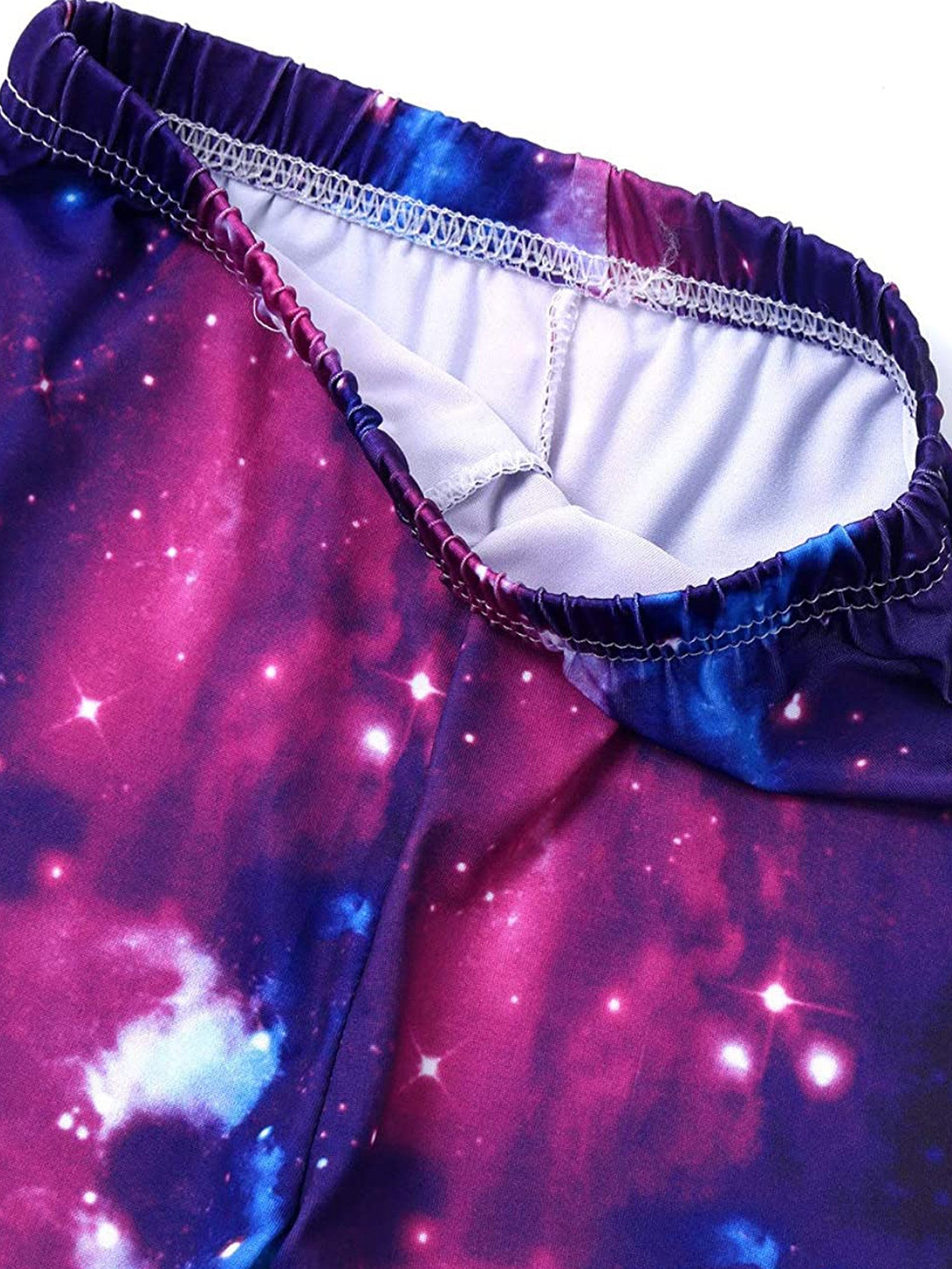 Girls Starry Sky Print Leggings for Kids