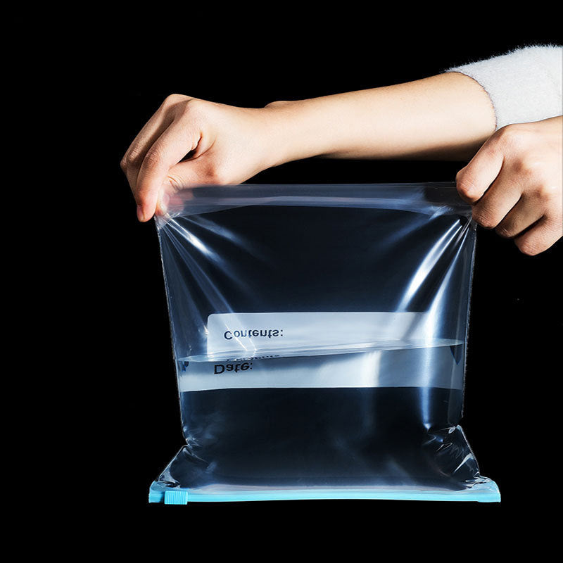 25PCS Reusable Food Storage Bags Silicone Leakproof Freezer BPA Stand Up