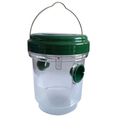 Outdoor Solar Powered Bee Trap with LED Light