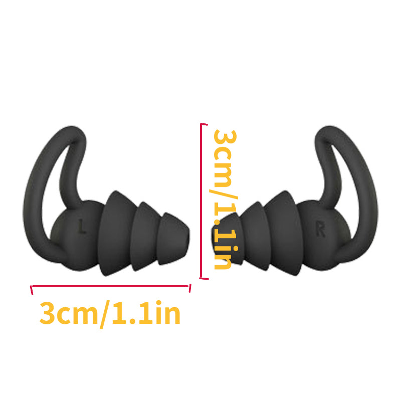 Silicone Soundproof Earplugs Waterproof Swimming Earplugs
