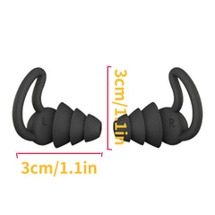 Silicone Soundproof Earplugs Waterproof Swimming Earplugs