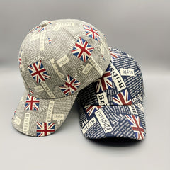 Hip Hop Baseball Cap Unisex Flag Pattern Sun Hat Lightweight