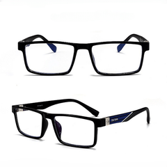 Men's Anti Light TR90 Small Frame Glasses Business Glasses