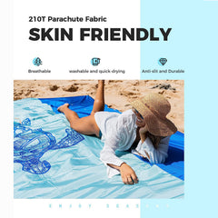 Waterproof Beach Blanket for Camping Travel and Beach Vacations