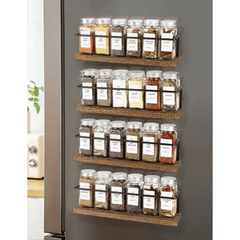 Space Saving Magnetic Spice Rack for Fridge and Microwave