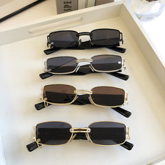 Square Sunglasses Women Small Rectangle Sun Shades Retro Style