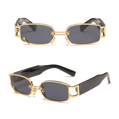 Square Sunglasses Women Small Rectangle Sun Shades Retro Style