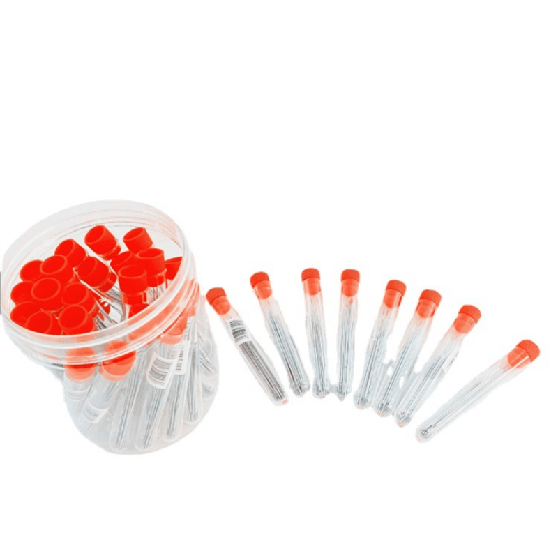 17pcs Hand Sewing Needle Set Big Eye Needle Bottle Leather Needle Embroidery