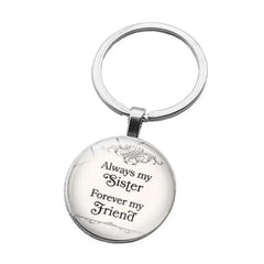 Time Gemstone Keychain Gift For Sister