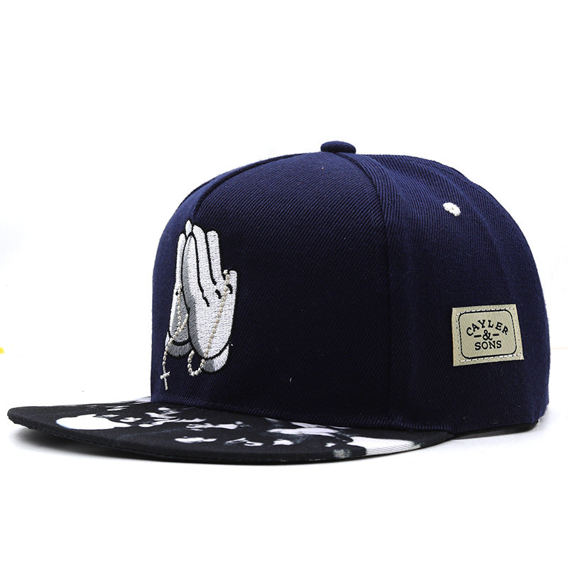 Street Style Snapback Cap for Men and Women Hip Hop Hat with Flat Brim