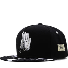 Street Style Snapback Cap for Men and Women Hip Hop Hat with Flat Brim