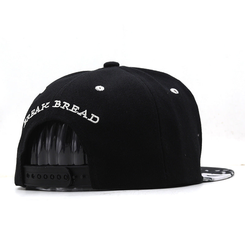 Street Style Snapback Cap for Men and Women Hip Hop Hat with Flat Brim