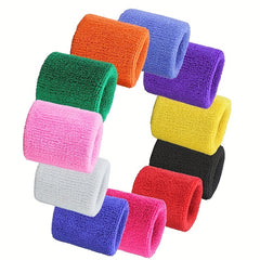 Tower Cotton Wristband Sports Protector Sweatband Gym Wrist Guard