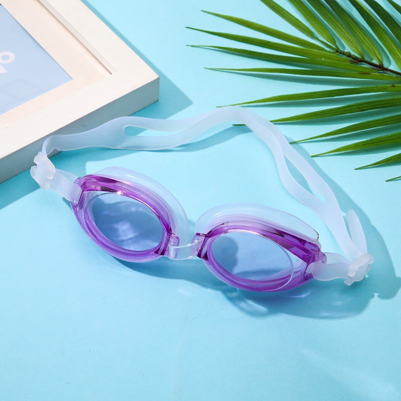 Kids Anti Fog Diving Swimming Goggles & Earplugs Set