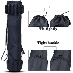Portable Fishing Rod Bag Oxford Storage for Poles