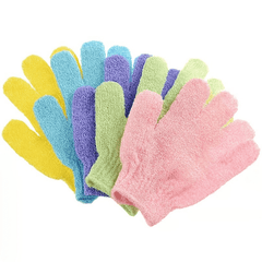Exfoliating Bath Gloves for Gentle Skin Scrubbing at Home