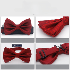 Men's Bow Tie Groom Wedding Accessories Festivals Birthday Holiday