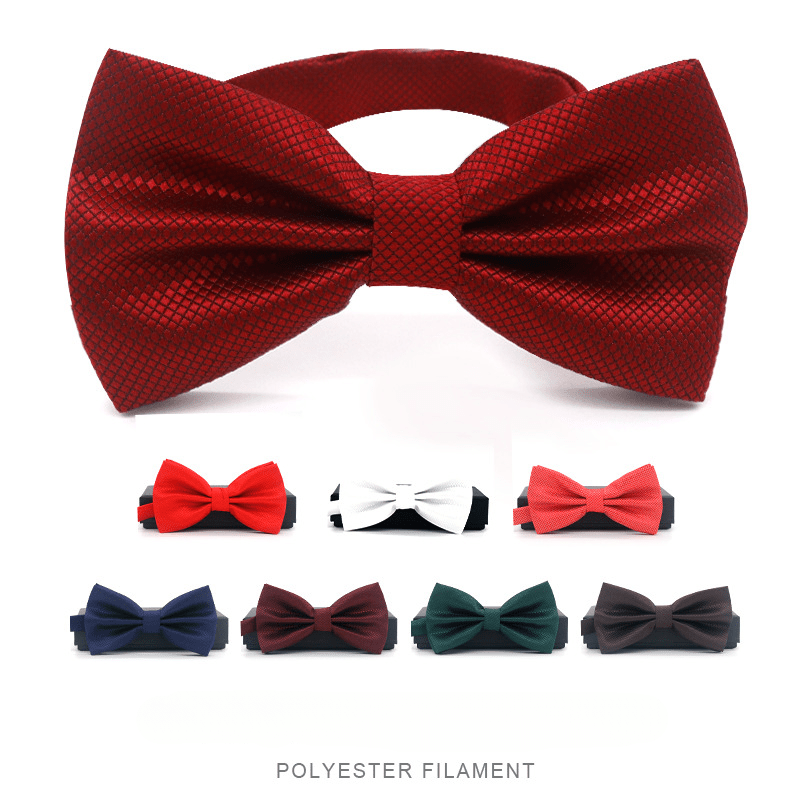 Men's Bow Tie Groom Wedding Accessories Festivals Birthday Holiday