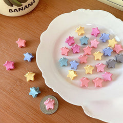 30pcs Baby Girl Hair Clips Colorful Frosted Hairpins