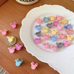 30pcs Baby Girl Hair Clips Colorful Frosted Hairpins