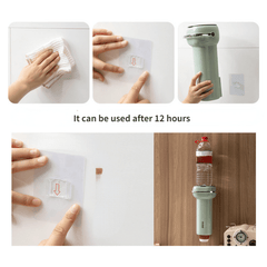 Disposable Cup Holder Wall Adhesive Storing Rack