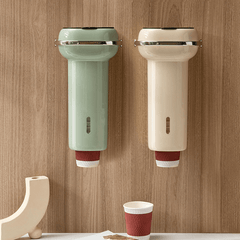 Disposable Cup Holder Wall Adhesive Storing Rack