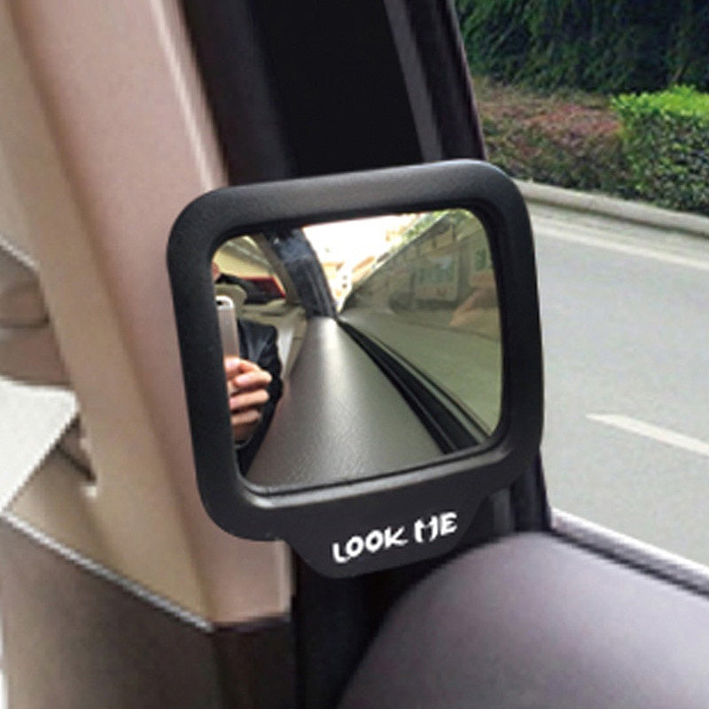270u00b0 Wide Angle Car Rear Magnet Mirror - Eliminate Blind Spots