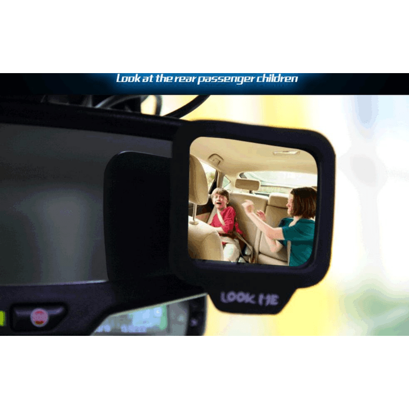 270° Wide Angle Car Rear Magnet Mirror - Eliminate Blind Spots