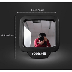 270° Wide Angle Car Rear Magnet Mirror - Eliminate Blind Spots