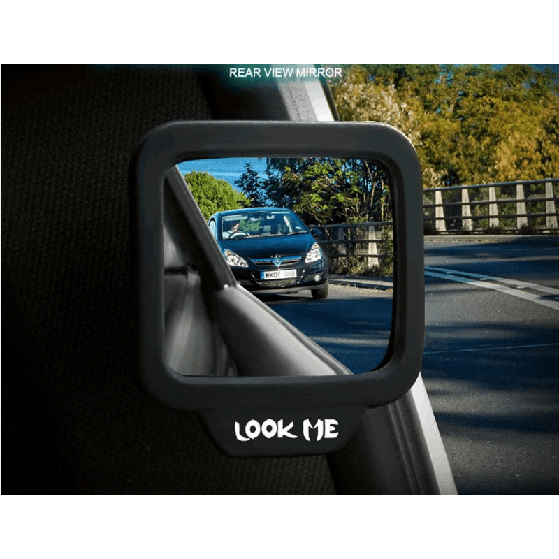 270° Wide Angle Car Rear Magnet Mirror - Eliminate Blind Spots
