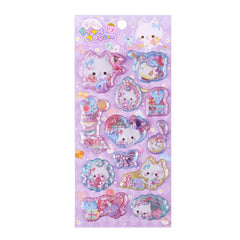 Hair Scented 3D Fragrance Beads Stickers Little Rabbit Stickers