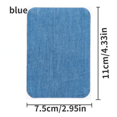 5pcs Back Adhesive Patches for Men - Iron On Patches for Clothes Jeans Jackets