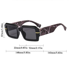 Retro Square Glasses Rectangle Glasses